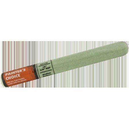 LIGHT HOUSE BEAUTY R275 18 in. Painters Choice 0.37 in. Nap Roller Cover- Green - Medium LI3573833